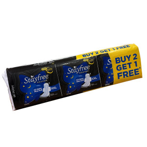Stay Free Advanced All Night Ultra Soft Xxl 7N  Buy 2 Get 1 Free