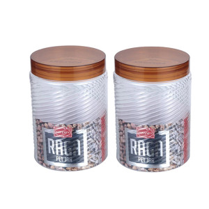 Polyset Raga Pet Jar 2 Pcs Set 1200Ml