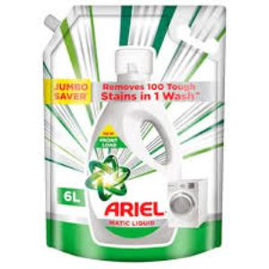 Ariel Matic Liquid Front Load 6 Ltr Pouch