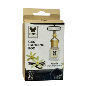 Iris Car Hanging Pod Vanilla 10Ml