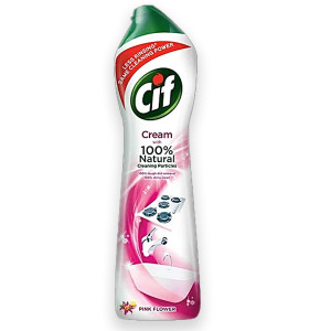 Cif Cream Cleaning Particles Pink 660Gm Imp