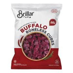Brillar Buffalo Boneless Cubes 450 Gm