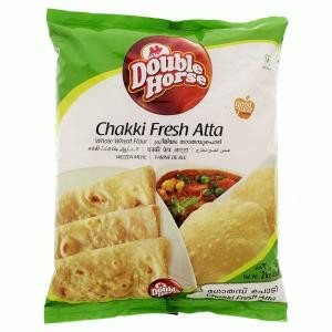 Double Horse Chakki Fresh Atta 1Kg