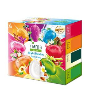 Fiama Gel Bar Mega Celebration Pack Of 8Bars