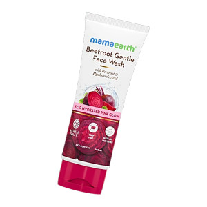 Mamaearth Beetroot Gentle Face Wash Beetroot & Hyaluronic Acid 100Ml