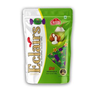 Crystal Eclair Coconut Toffee 650G Imp