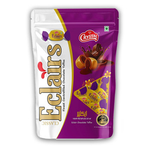 Crystal Classic Eclair Chocolate Toffee 700G Imp