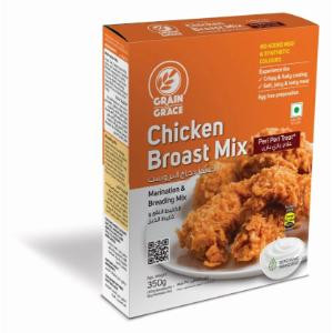 Grain & Grace Chicken Broast Mix  Peri Peri Treat 350G