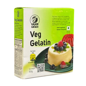 Grain & grace veg gelatin 50 gm
