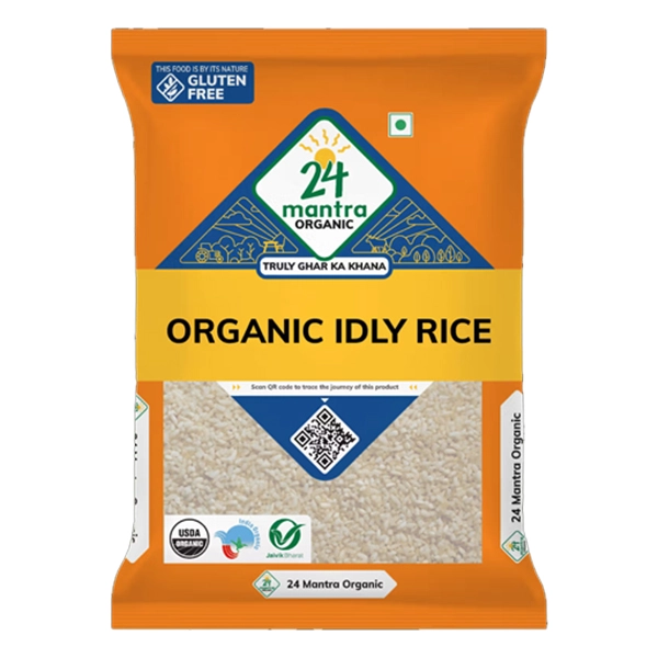 24 mantra organic idly rice 1 kg