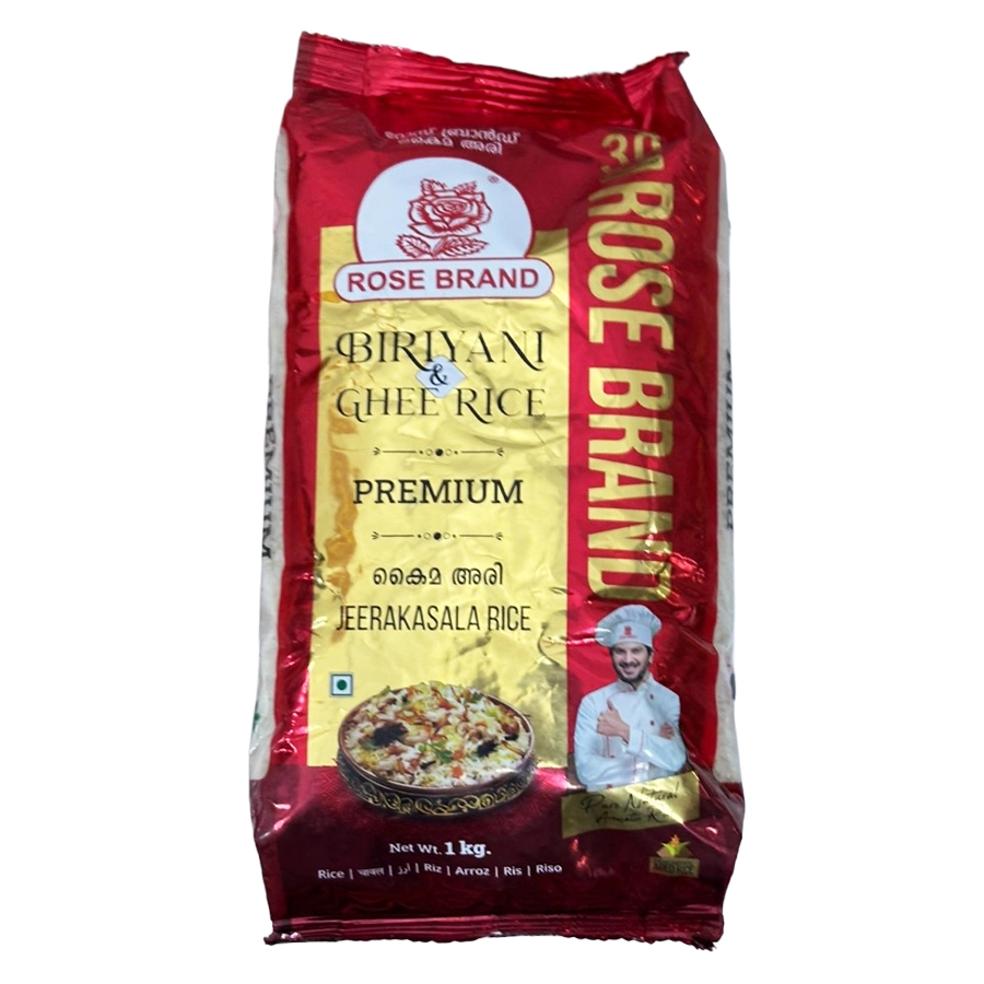 Rose Brand Biriyani Ghee Rice Premium Jeerakasala Rice 1 Kg