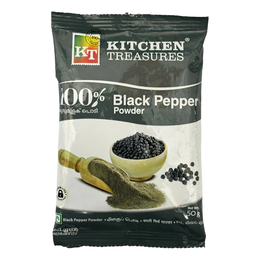 Kitchen treasures black pepper powder 50g