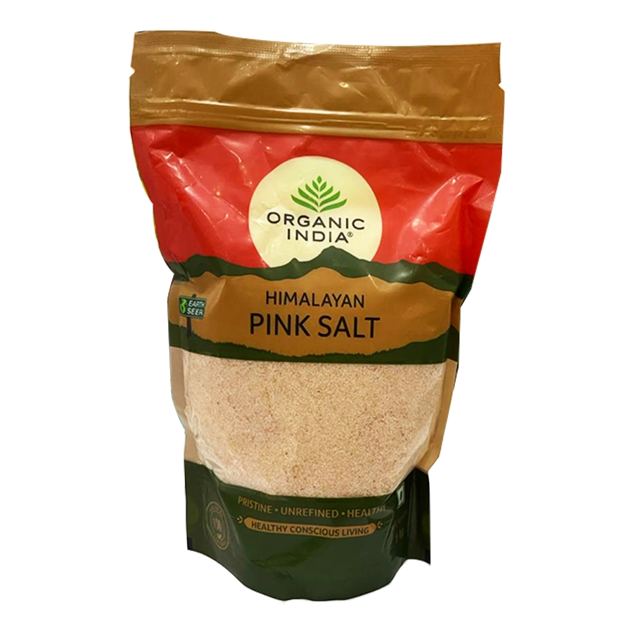 Organic india pink rock salt powder pkt 1kg