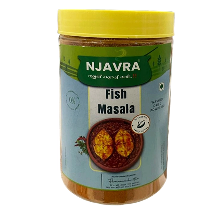 Njavra Fish Masala Powder 185Gm Bottle