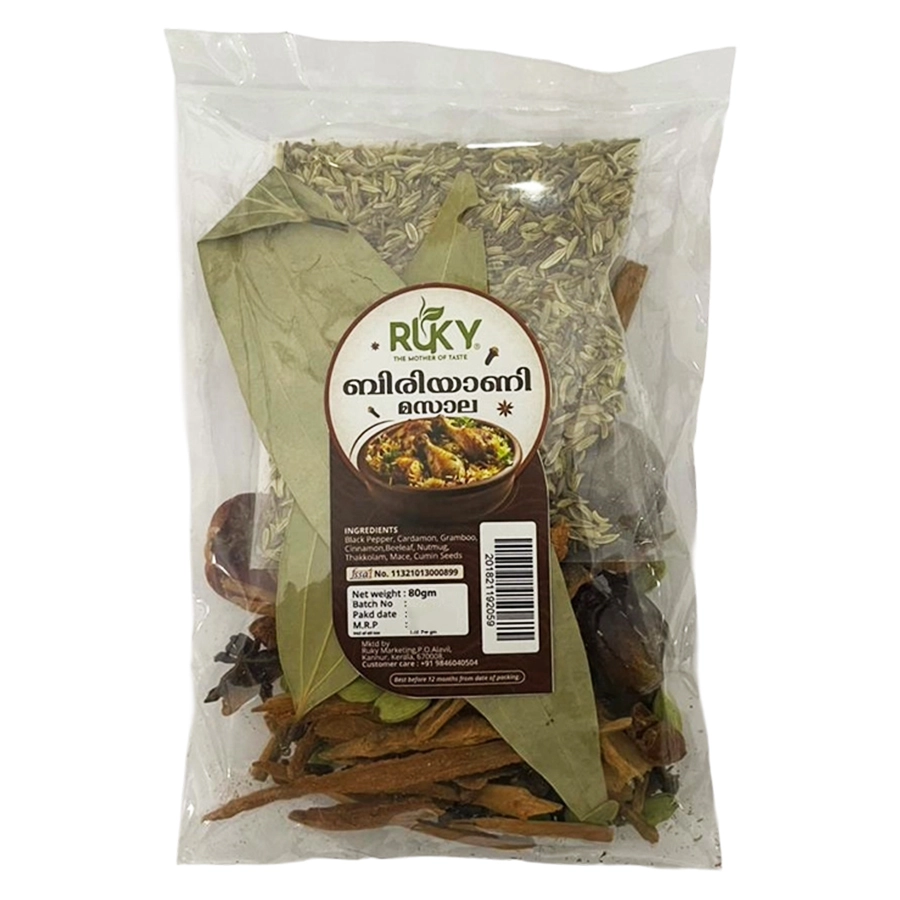 Ruky Biriyani Masala 80Gm