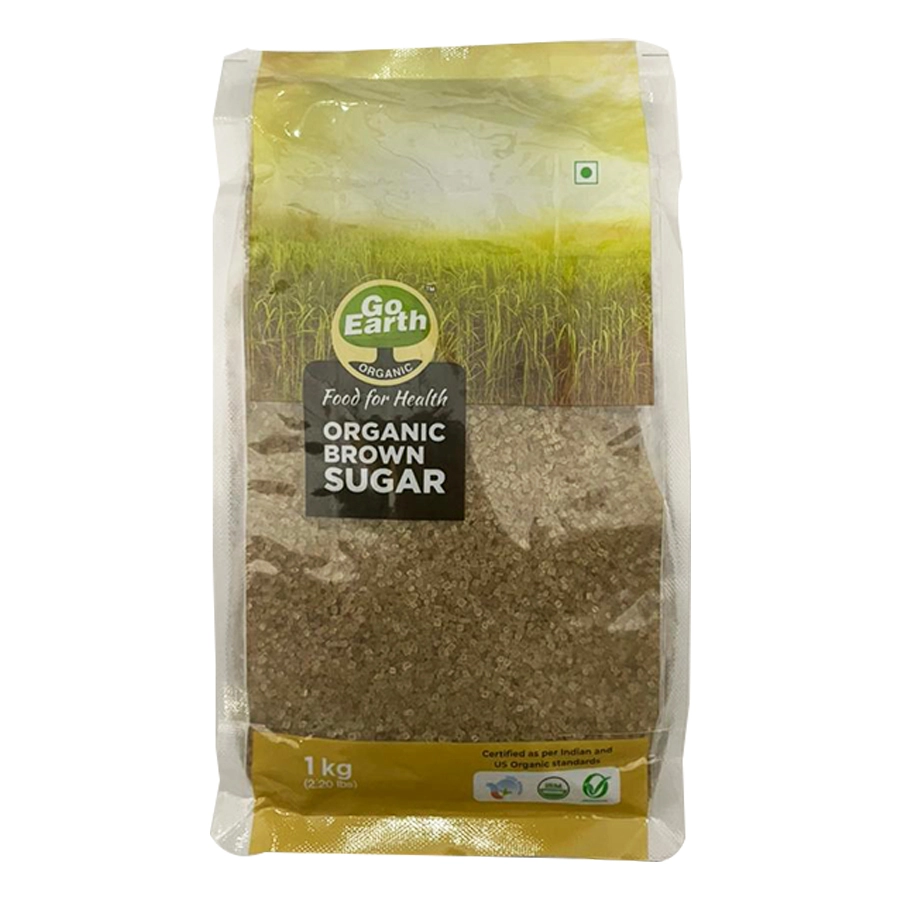 Go Earth Organic Brown Sugar 1 Kg
