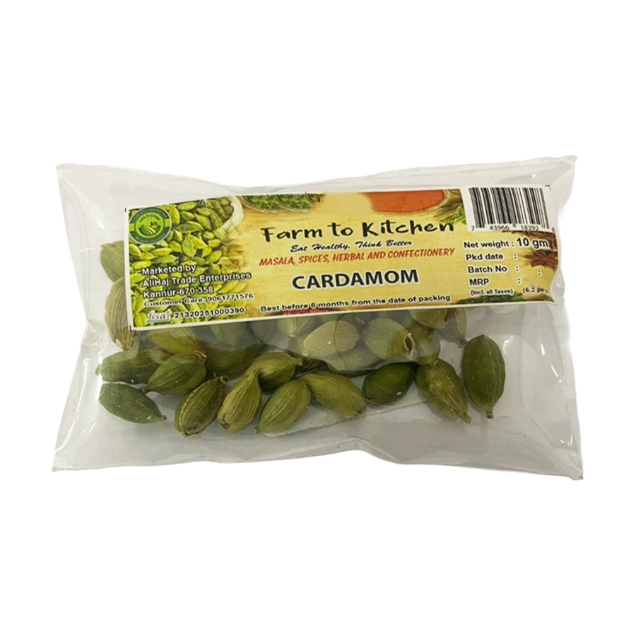Farm To Kitchen Cardamom 10Gm