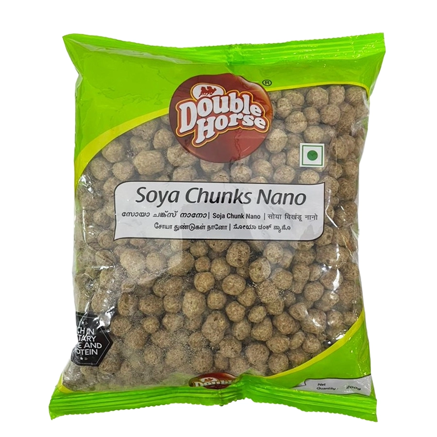 Double horse soya chunks nano 200 gm