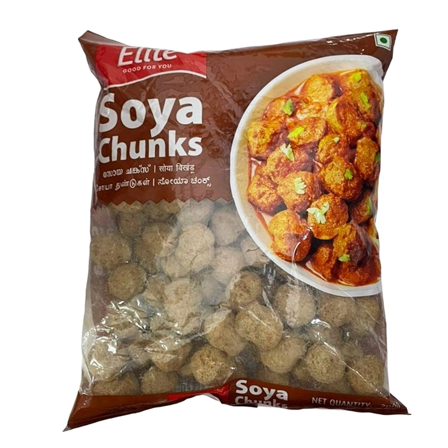 Elite soya chunks 200 gm