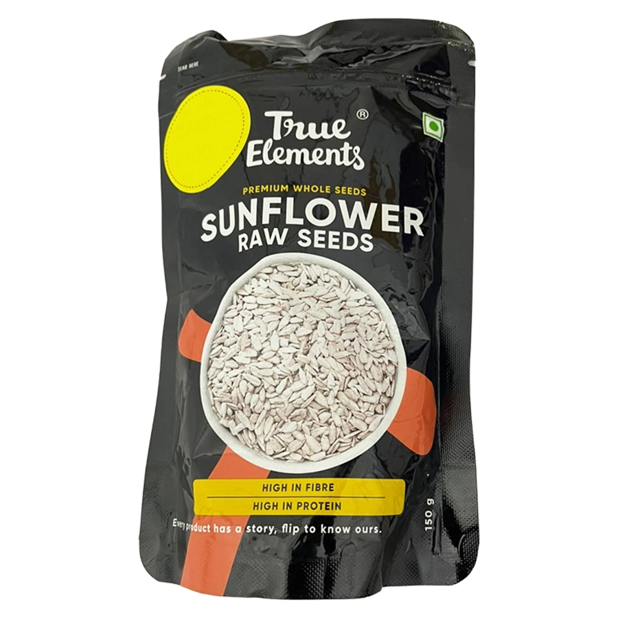 True Elements Raw Sunflower Seeds 150Gm