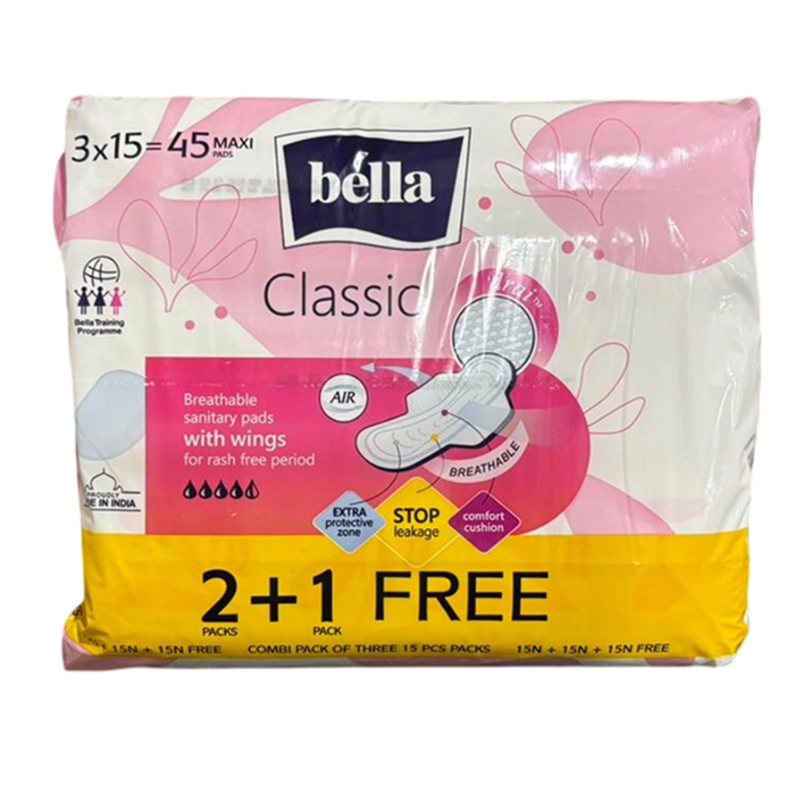 Bella maxi drai wings 15s 2+1offer