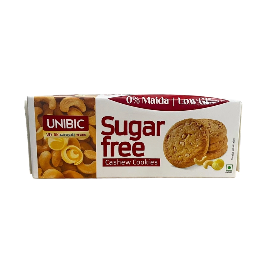 Unibic sugarfree cashew 75 gm