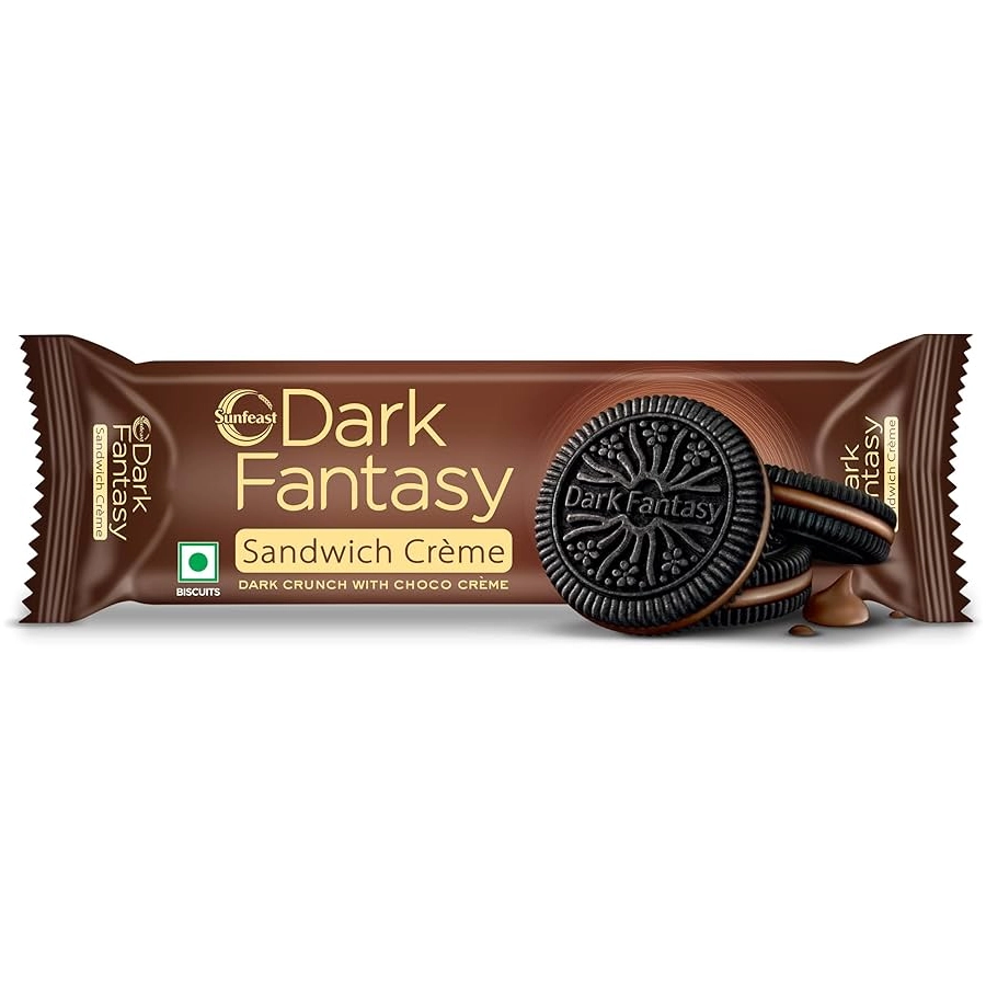 Sunfeast Dark Fantasy Sandwich Creme Choco Creme 79G