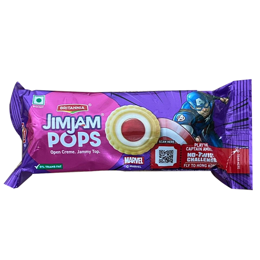 Britannia Jim Jam Pops 70G