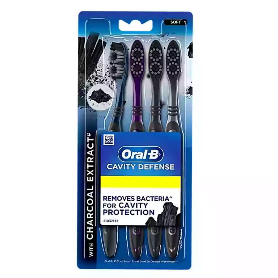 Oral B Cavity Defence Charcoal Extract Soft 4N