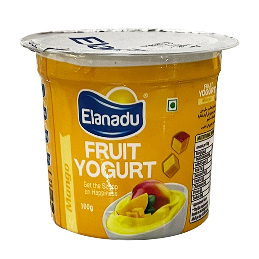 Elanadu Fruit Yogurt Mango 100Gm
