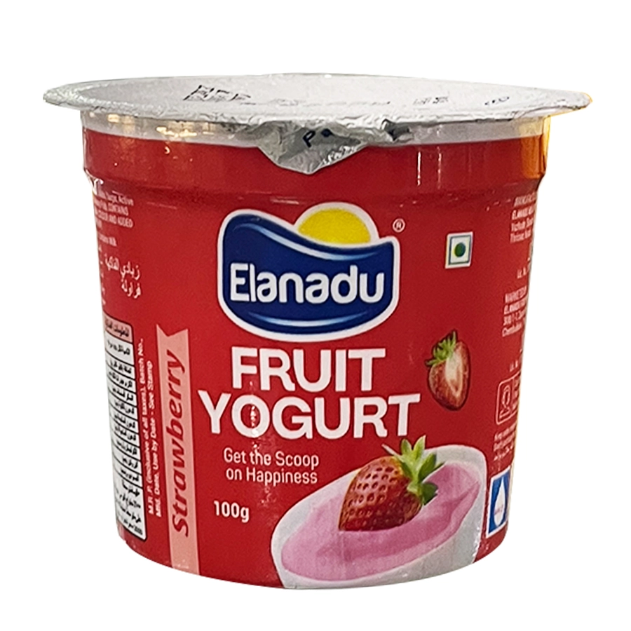 Elanadu Fruit Yogurt Strawberry 100Gm