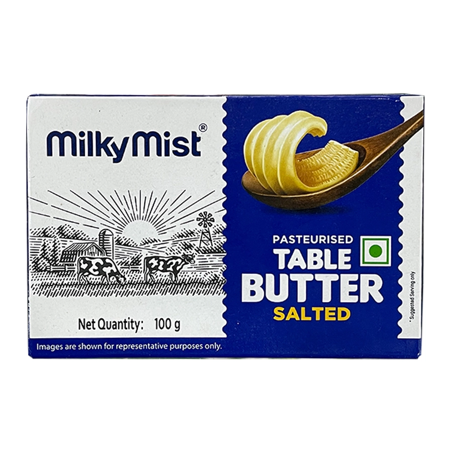 Milky mist table butter (salted)100gm