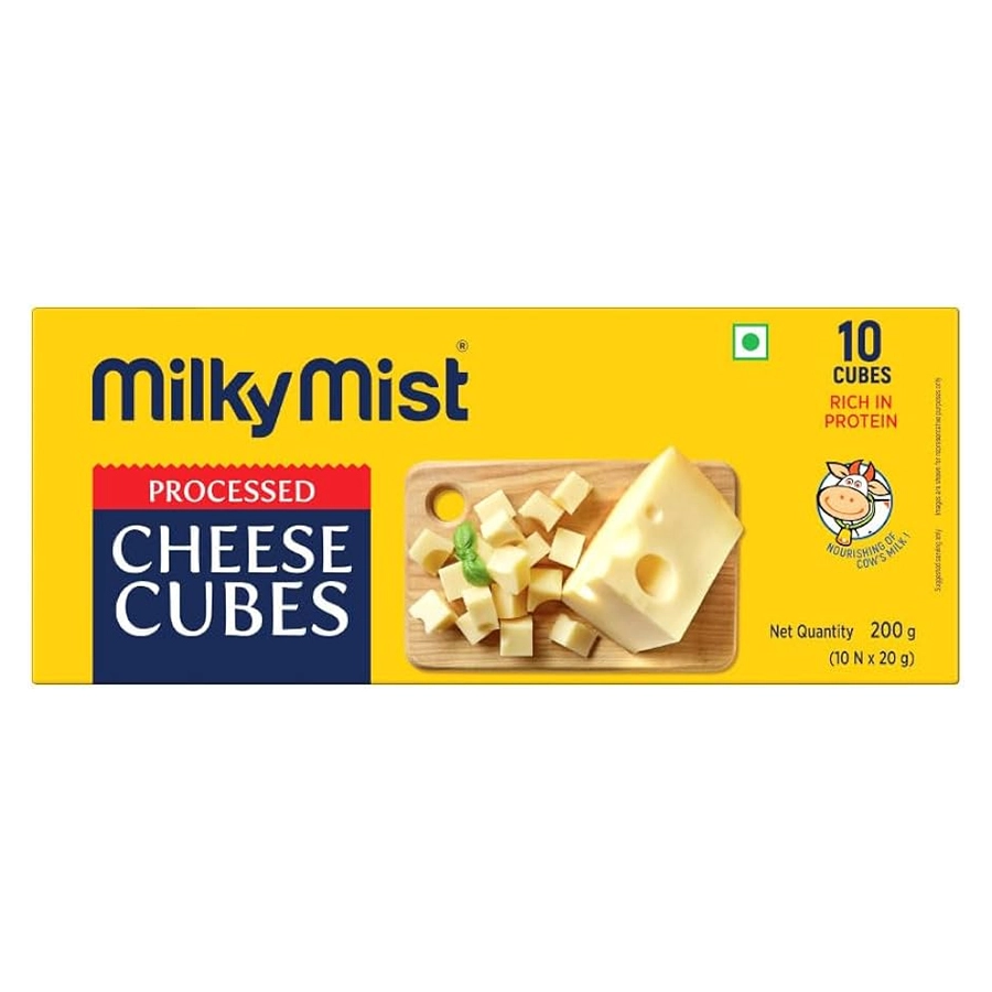 Milky mist 10 cheese cubes 200 gm