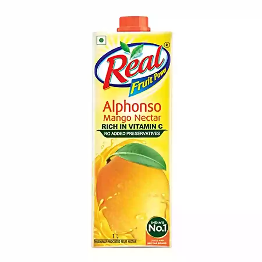 Real Fruit Power Alphonso Mango Nectar Vitamin C 1L
