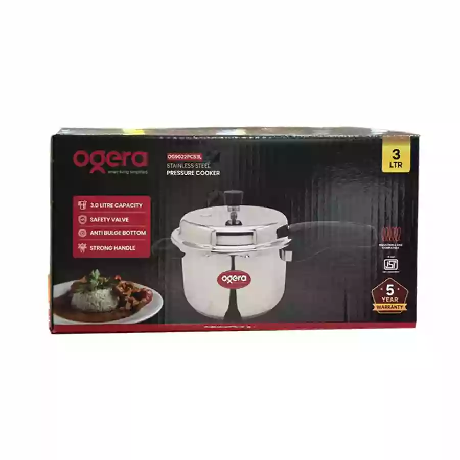 Ogera S.S Cooker 3Ltr