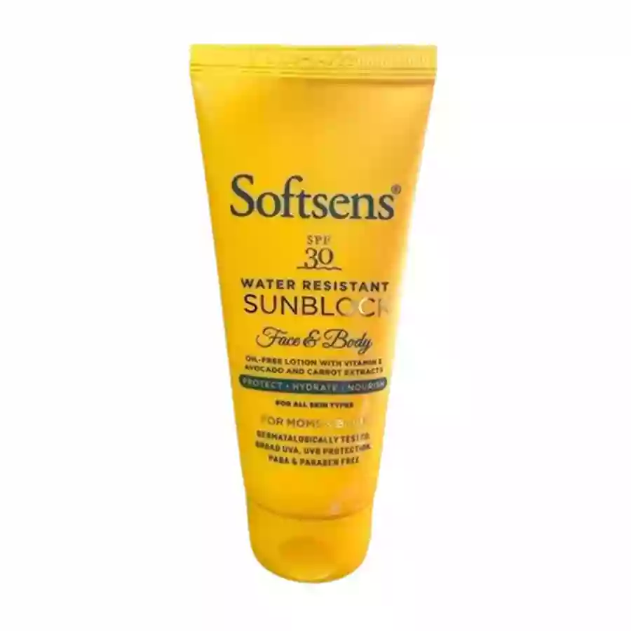 Softsens Sun Block For Moms And Babies 50 Gm