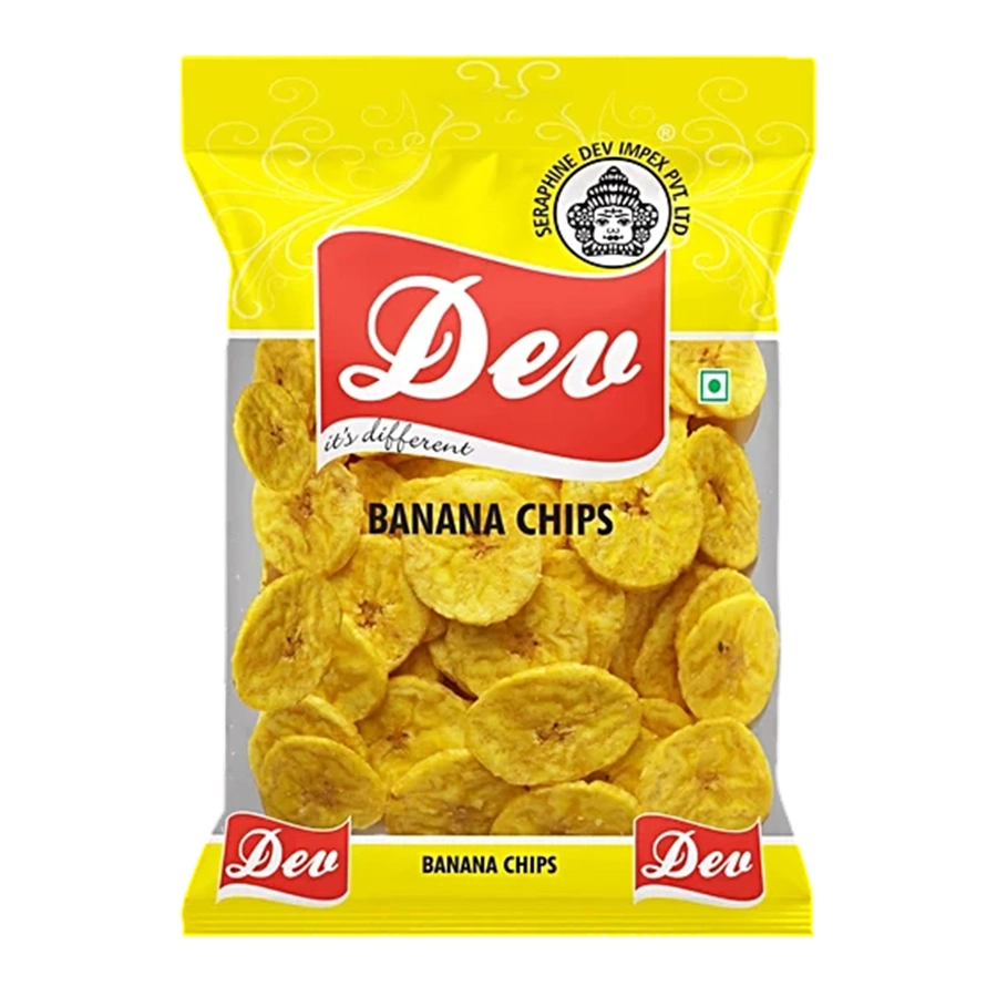 Dev snacks banana chips 175g