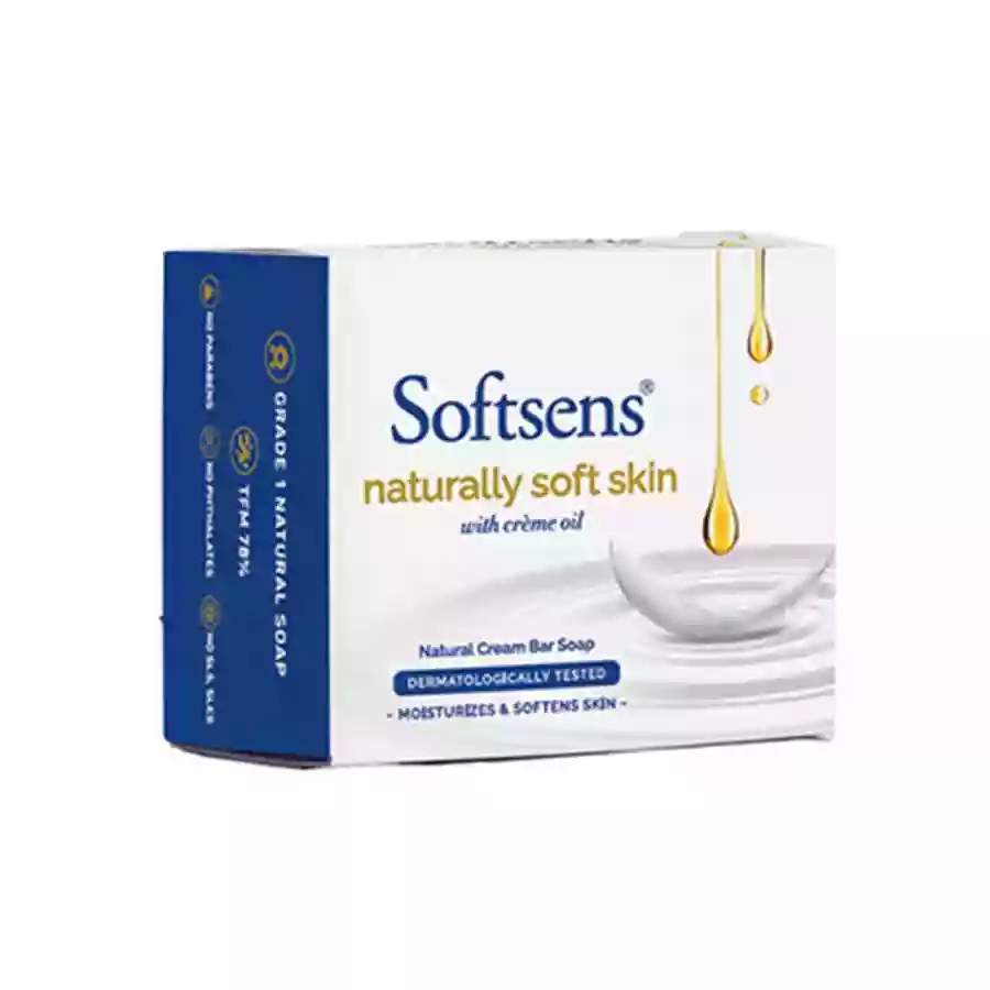 Softsens Naturally Smooth Skin Soap 4*100Gm