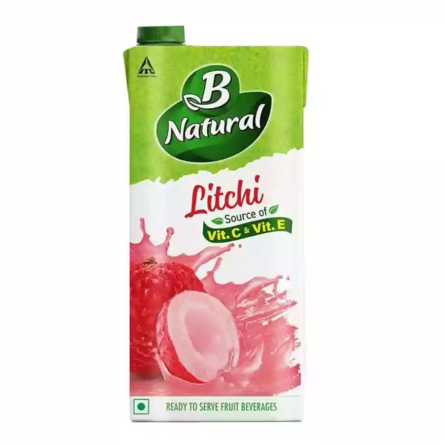 B Natural Litchi Luscious Fiber 1 Lt