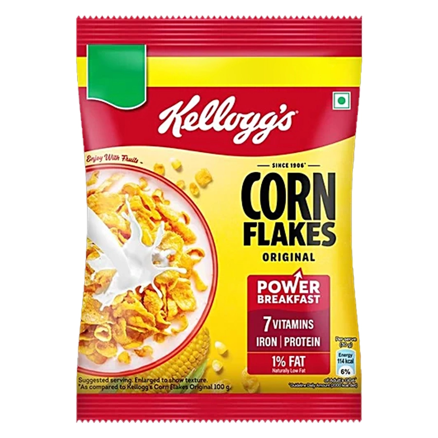 Kelloggs org corn flakes bb 70gm pouch