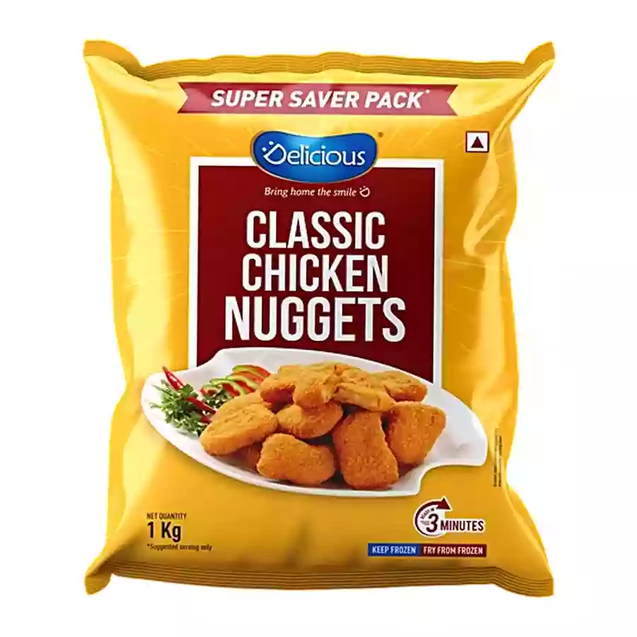 Delicious Chicken Nuggets  1 Kg