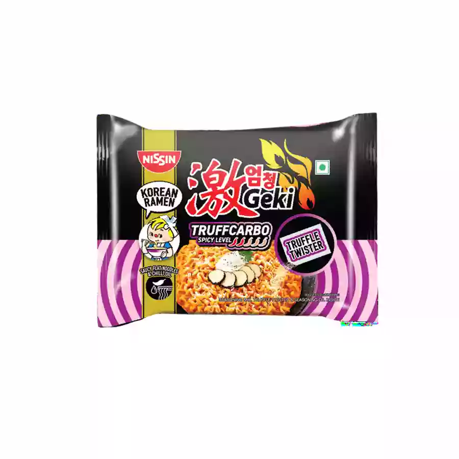 Nissin Truff Carbo Spicy Level Noodles 130 Gm
