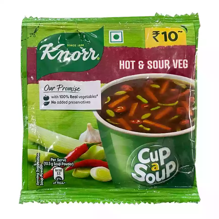 Knorr Cup A Soup Hot & Sour  Veg 10.5G