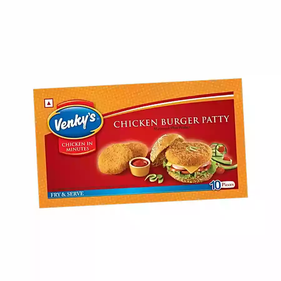 Venkys Chicken Burger Patty 500 Gm