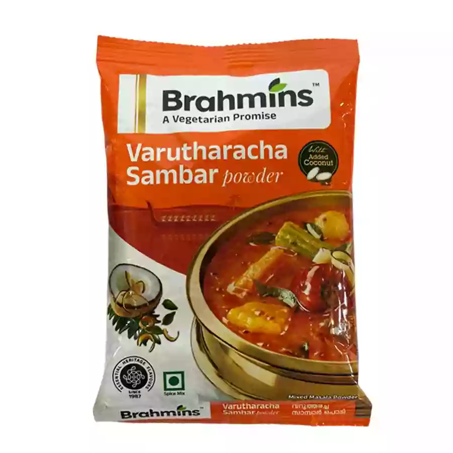 Brahmins Varutharacha Sambar Powder 100Gm