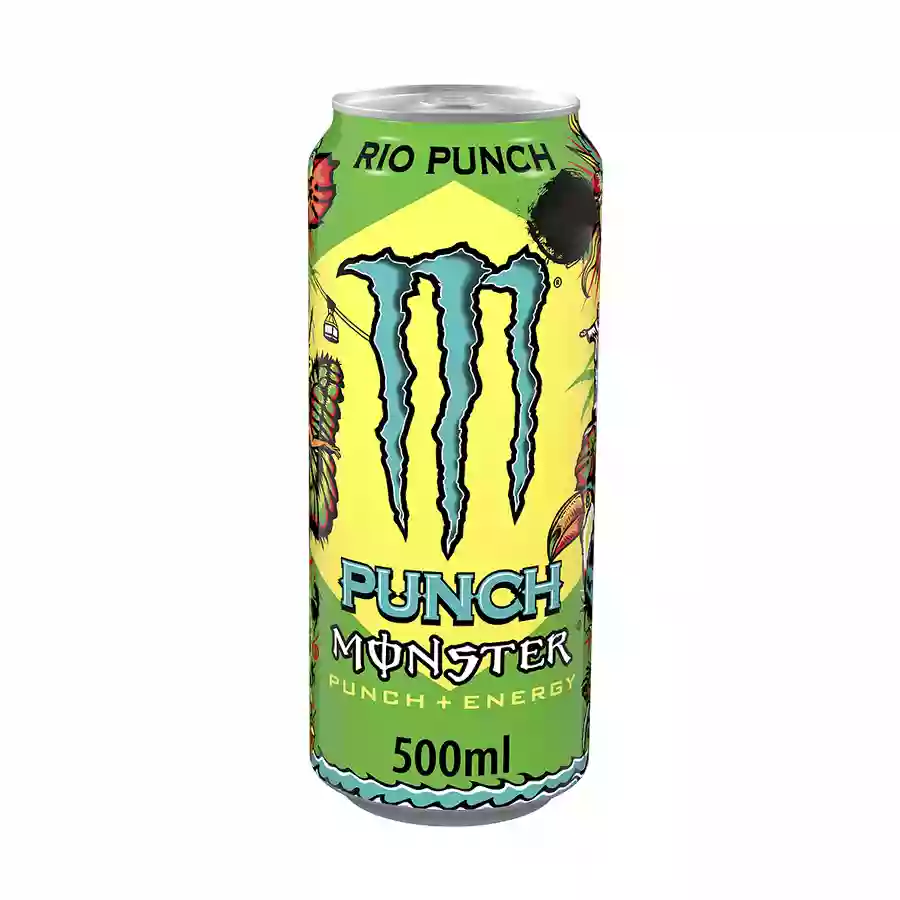Monster Rio Punch Energy Drink Tin 500Ml Imp
