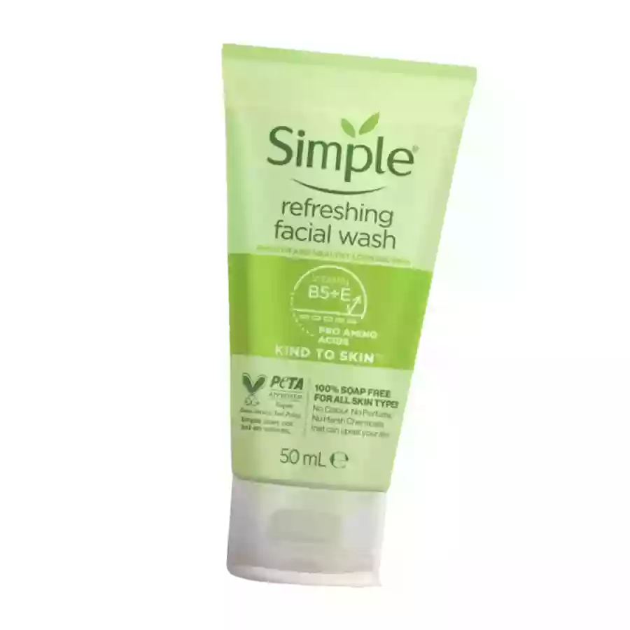 Simple Refreshing Facial Wash 50Ml
