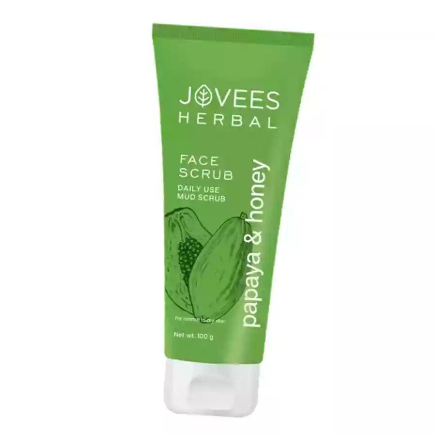 Jovees Papaya & Honey Facial Scrub 100Gm