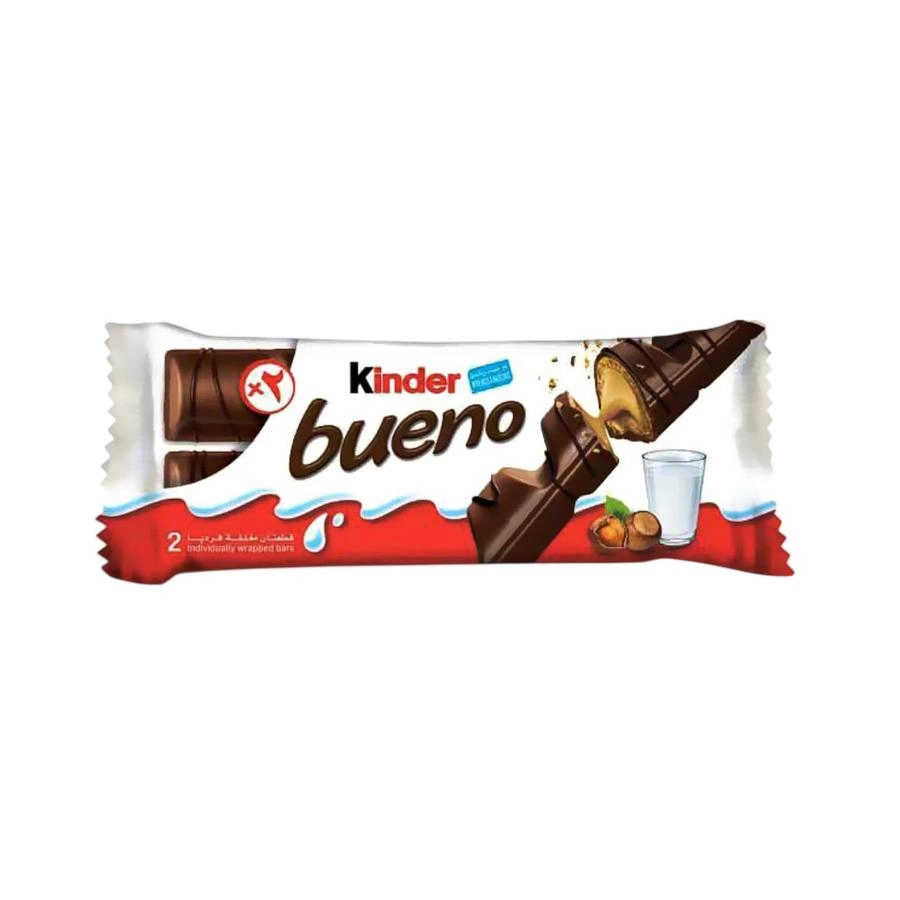 Kinder Bueno With Milk & Hazelnut 43G Imp